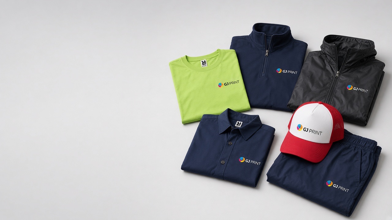 Prendas de empresa con impresión DTF: camisetas, sudaderas, gorras y workwear personalizado